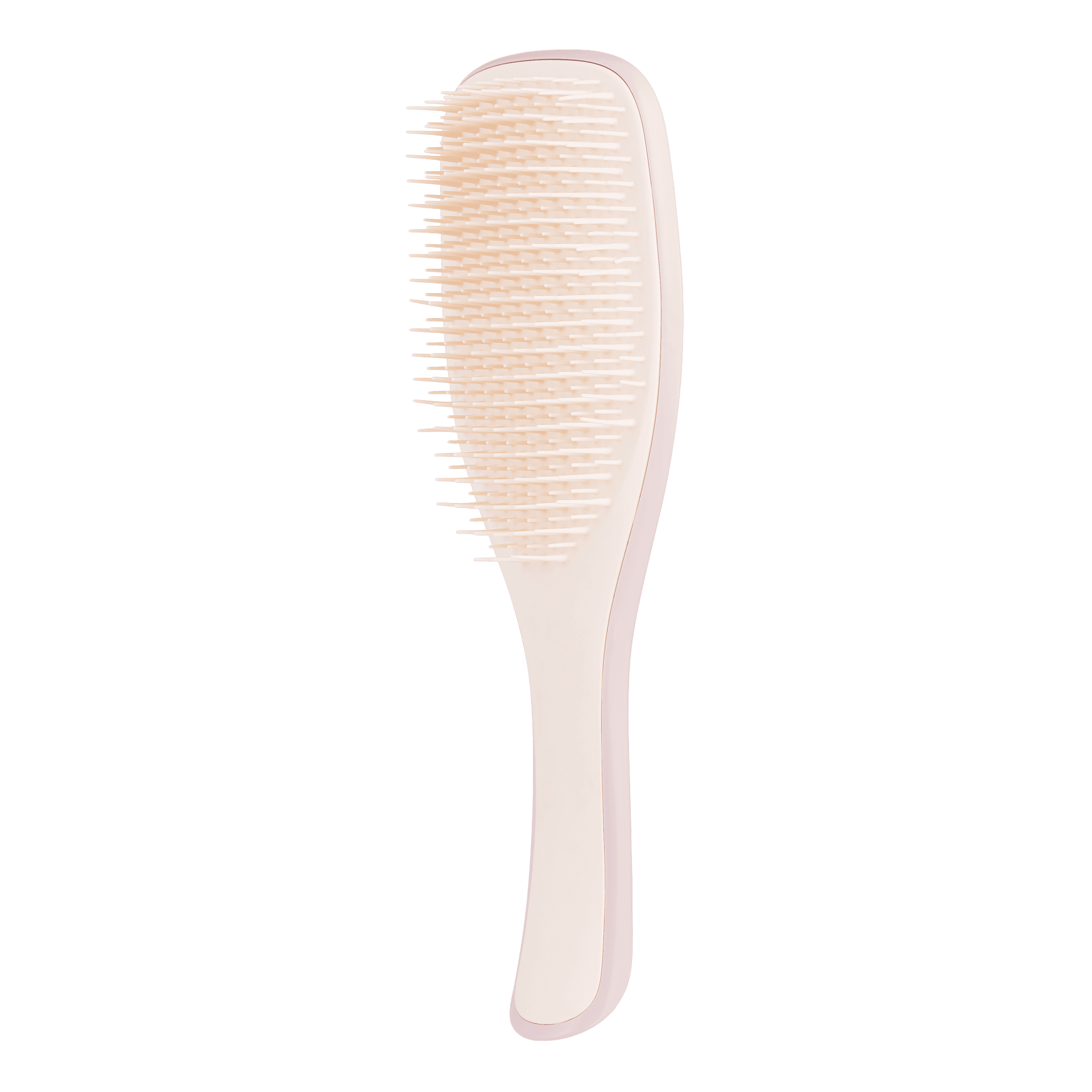 Tangle Teezer The Ultimate Detangler Fine & Fragile Pink Dust hairbrush, designed for wet detangling of fine, fragile, and color-treated hair. Features soft-flex teeth that glide through hair with minimal breakage and an ergonomic handle for a secure grip.