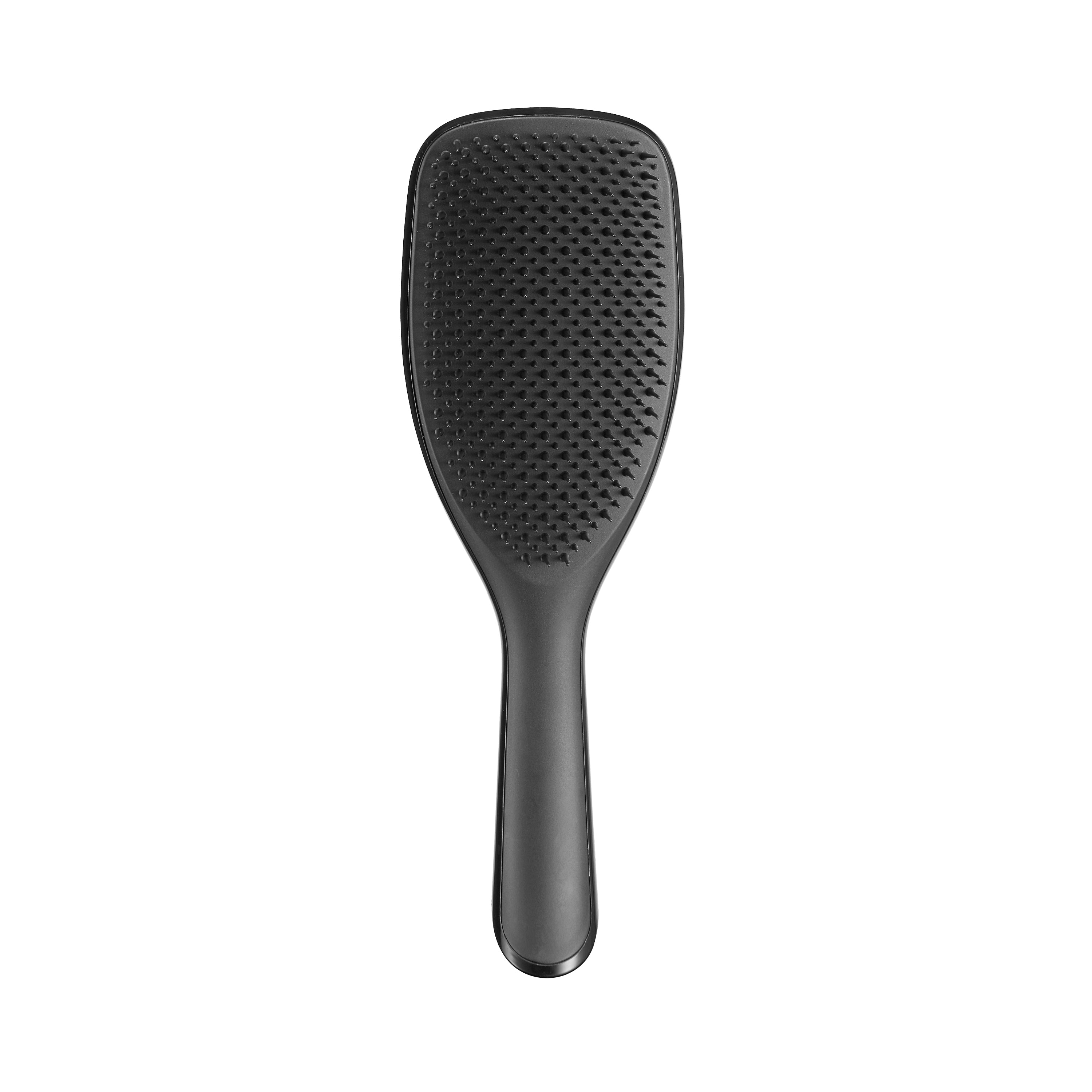 Tangle Teezer Large Ultimate Detangler Black-Black hairbrush with flexible two-tiered teeth, designed for detangling wet hair effortlessly. Ideal for long, thick, and curly hair.