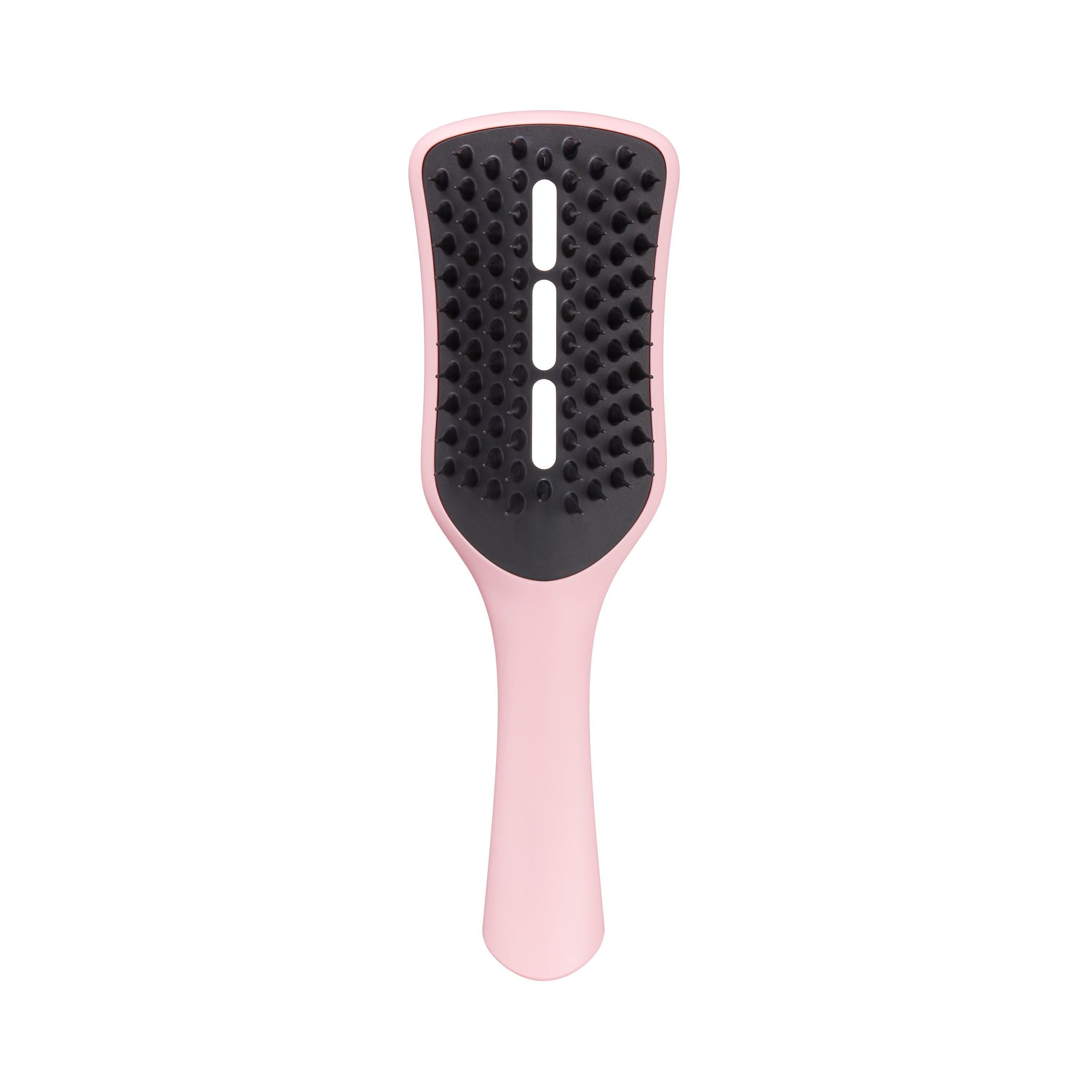 Tangle Teezer The Ultimate Blow Dry brush in dusky pink and black, designed for smooth, frizz-free styling with patented teeth technology.
