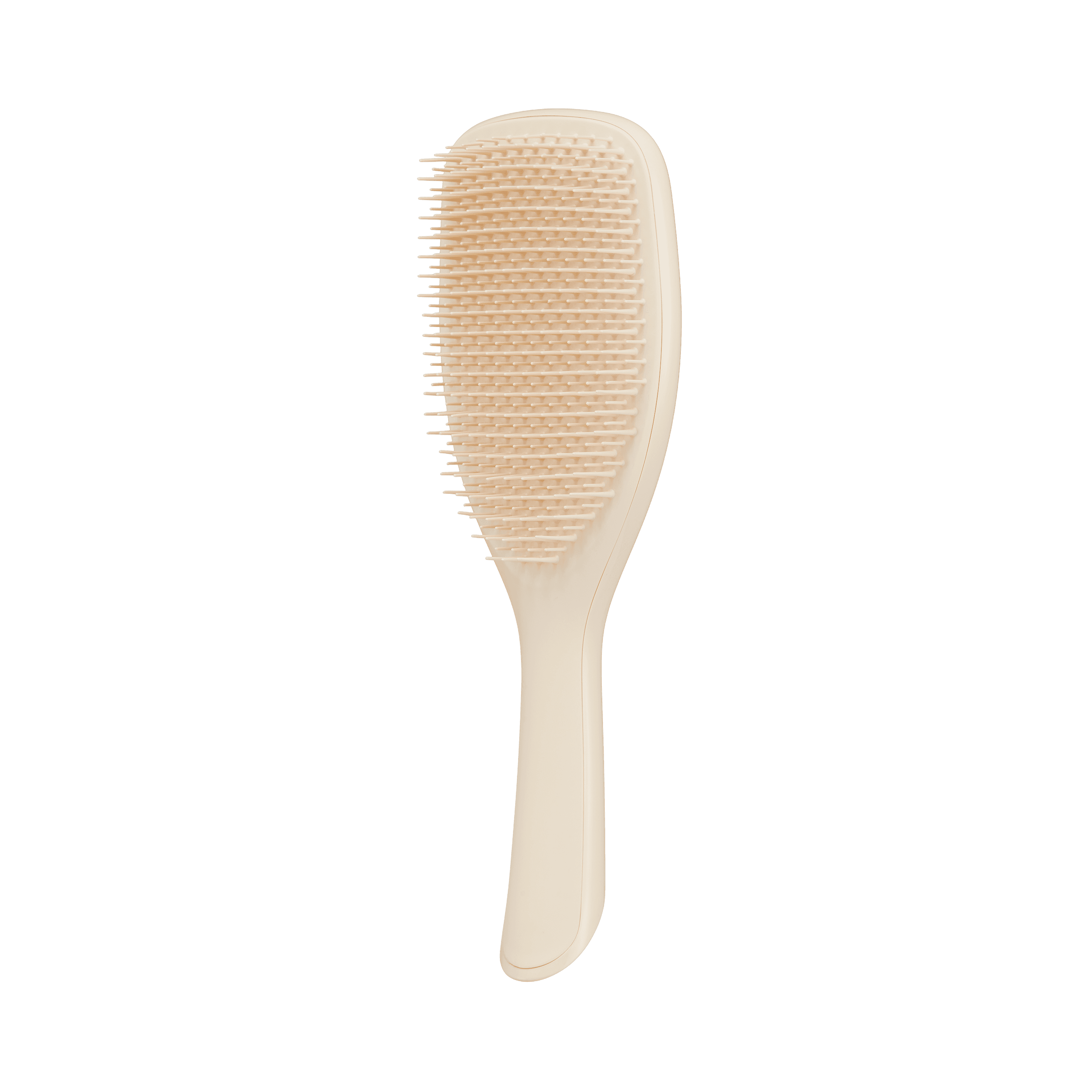 Tangle Teezer Large Ultimate Detangler Cappuccino hairbrush with flexible two-tiered teeth for effortless detangling of wet hair. Ideal for long, thick, and curly hair types.