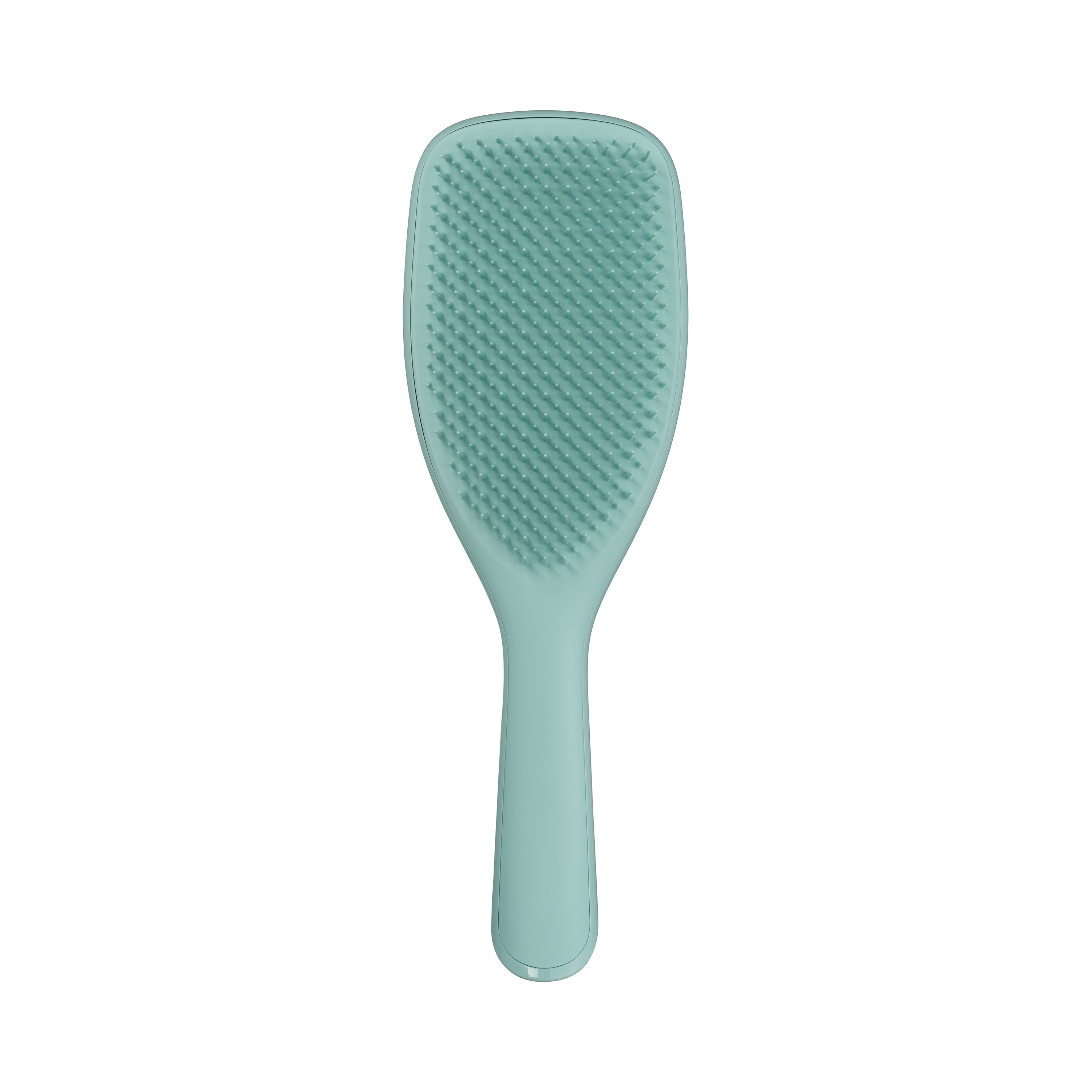 Tangle Teezer Large Ultimate Detangler in Marine Teal, designed for wet hair. Features flexible two-tiered teeth for effortless detangling of long, thick, and curly hair.