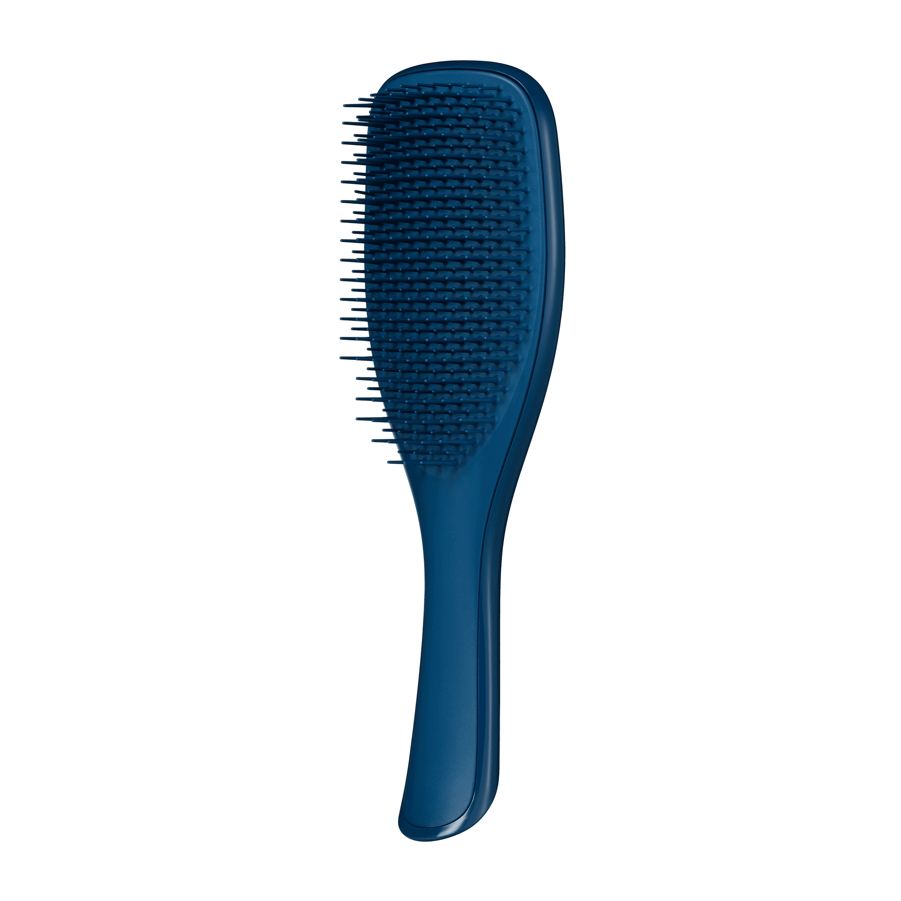 Tangle Teezer The Ultimate Detangler Naturally Curly Blue-Blue hairbrush, designed for wet detangling of curly and coily hair. Features longer, stronger two-tiered teeth for gentle, effortless detangling with minimal breakage.