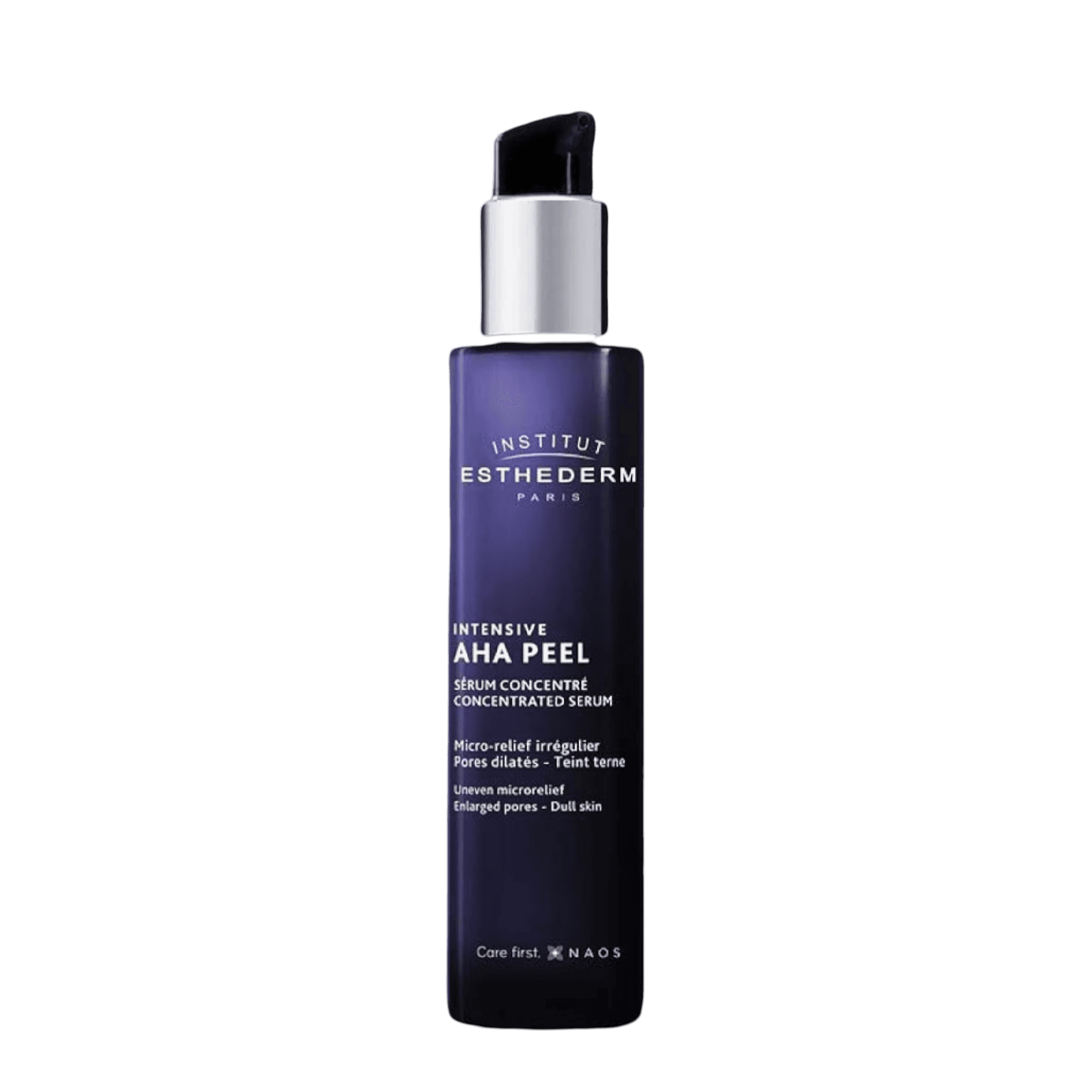 Esthederm Intensive AHA Peel Concentrated Serum 30 ml for deep exfoliation and skin renewal. Formulated with Alpha Hydroxy Acids to refine texture and boost radiance.