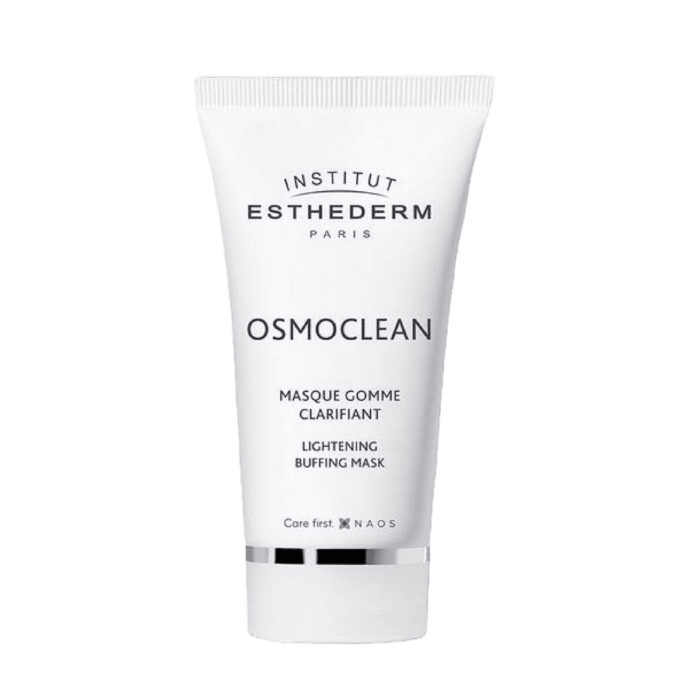 Esthederm Osmoclean Lightening Buffing Mask 75 ml, a gentle exfoliating facial treatment that brightens skin and reduces dark spots for a radiant complexion.