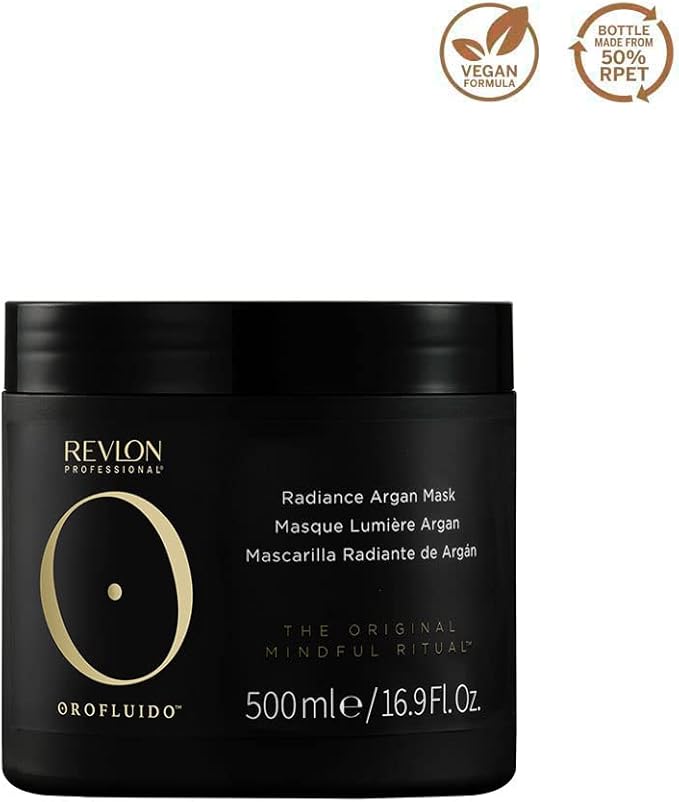 Revlon Orofluido Argan Mask for Radiant Hair, 500ml