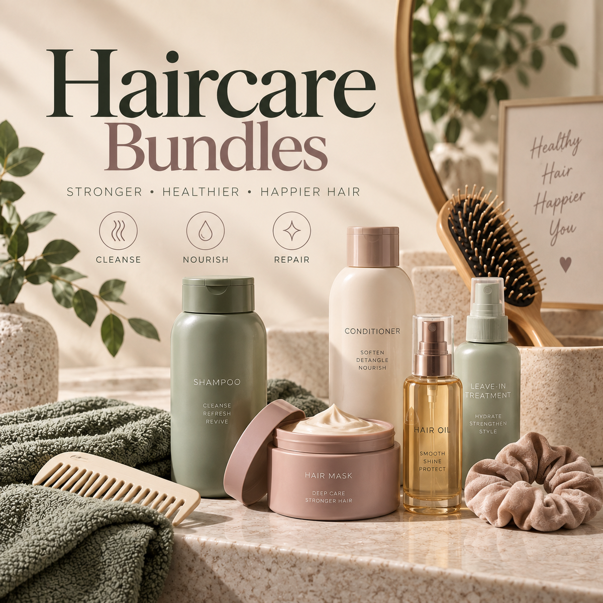 Haircare Value Kits – premium haircare bundles for all hair types.