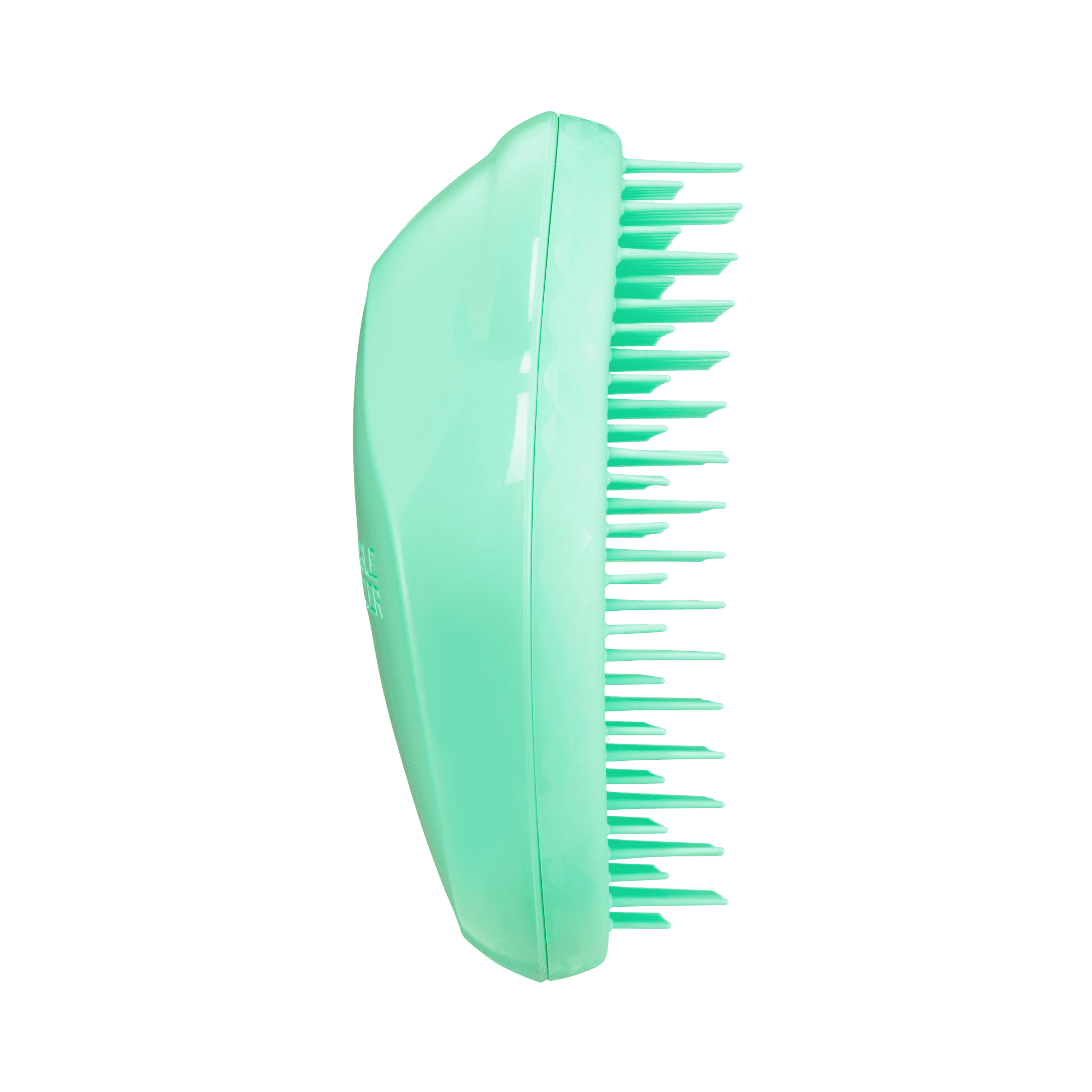 Tangle Teezer Original Mini Paradise Green hairbrush with two-tiered teeth technology for effortless detangling. Compact and ideal for kids or travel.
