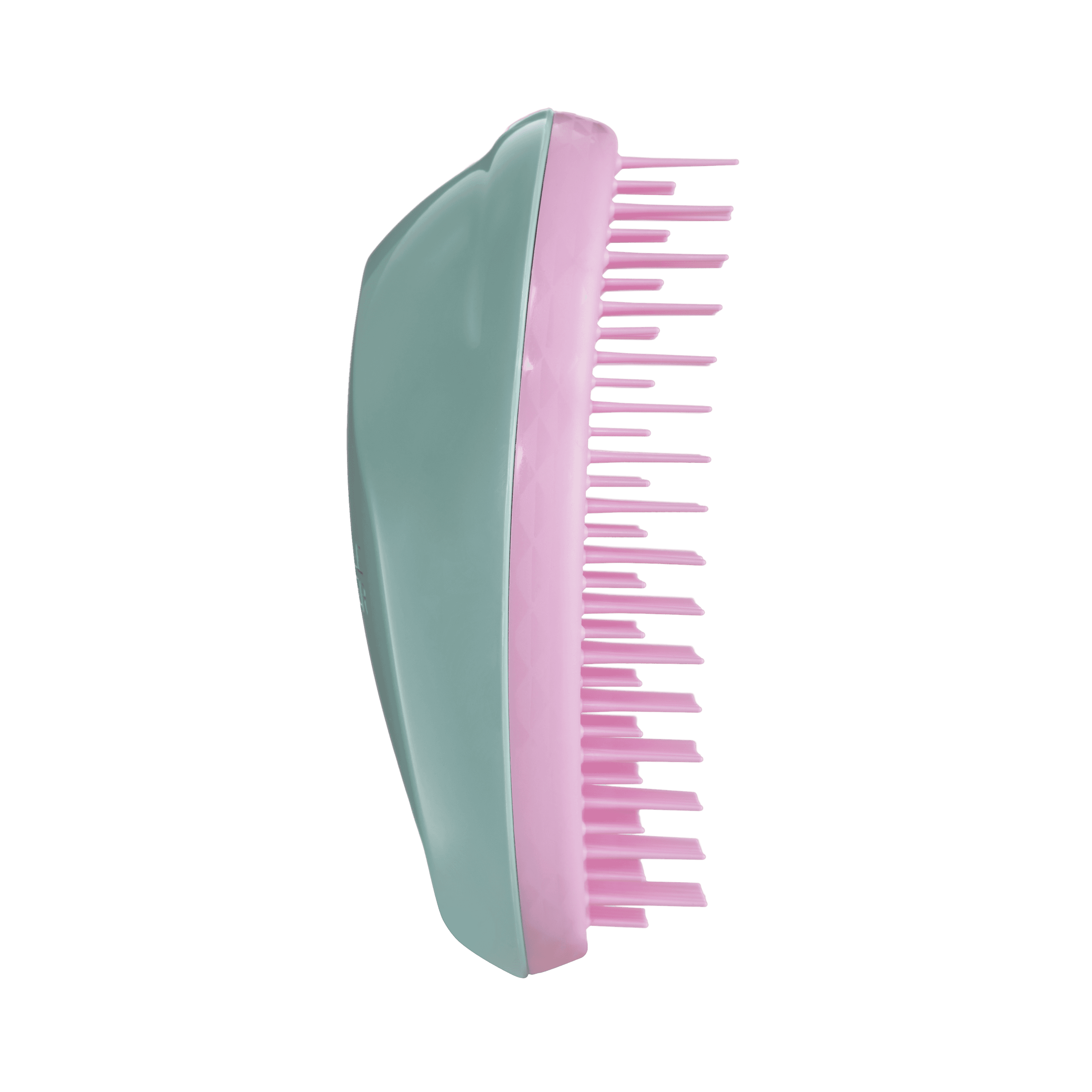 Tangle Teezer Original Mini Green-Pink hairbrush with two-tiered teeth technology for effortless detangling. Compact size, ideal for kids and travel.