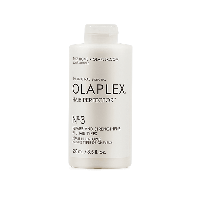 Olaplex Hair Perfector No.3 250 ml hair treatment masque for repairing and strengthening all hair types. Ideal for damaged, colored, and dry hair.
