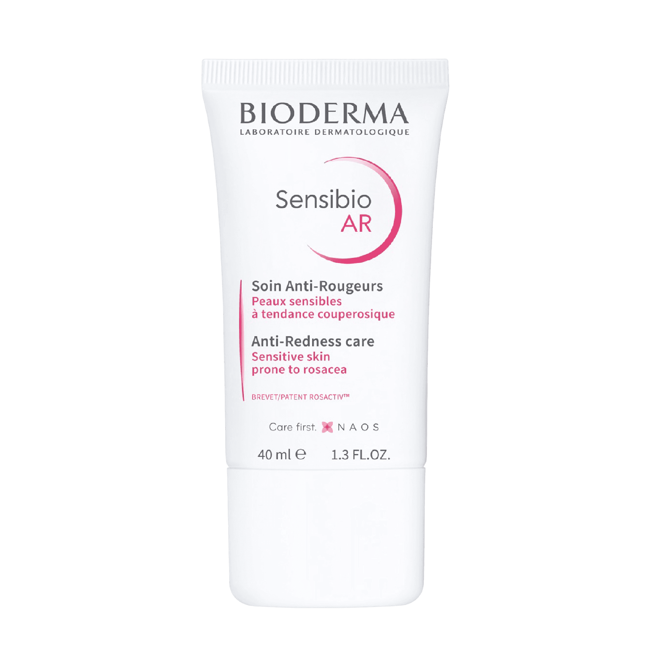 Bioderma Sensibio AR Anti Redness Cream 40 ml, designed for sensitive skin prone to rosacea. Reduces redness and strengthens the skin barrier.