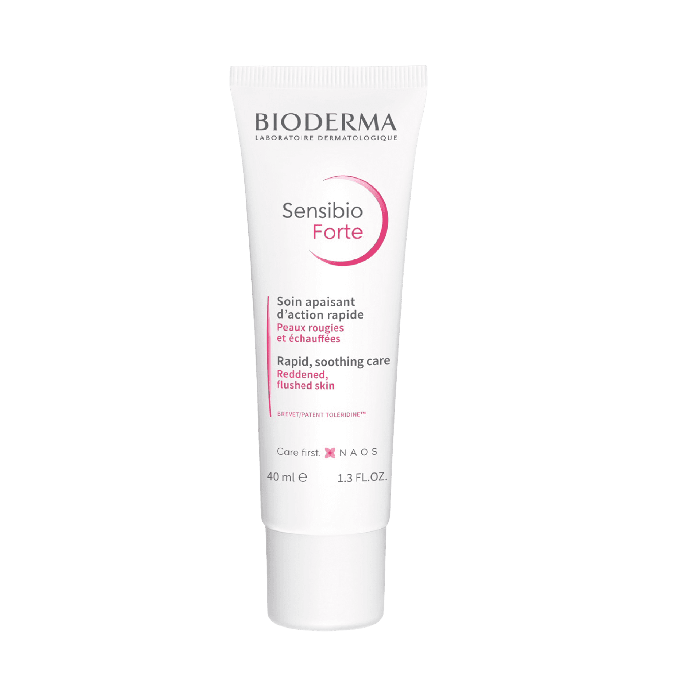 Bioderma Sensibio Forte Cream 40 ml provides rapid soothing care for reddened and irritated skin. This treatment moisturizer strengthens the skin barrier and hydrates sensitive skin.