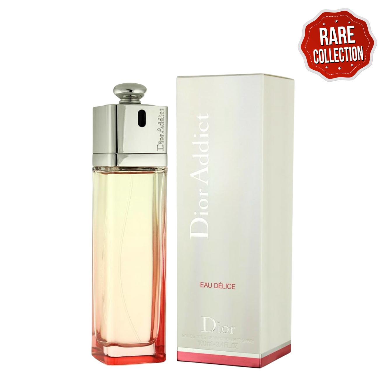 Dior Addict Eau Delice - Rare 100ml Perfume with box, a floral fruity eau de toilette for women featuring cranberry, jasmine, and white musk.