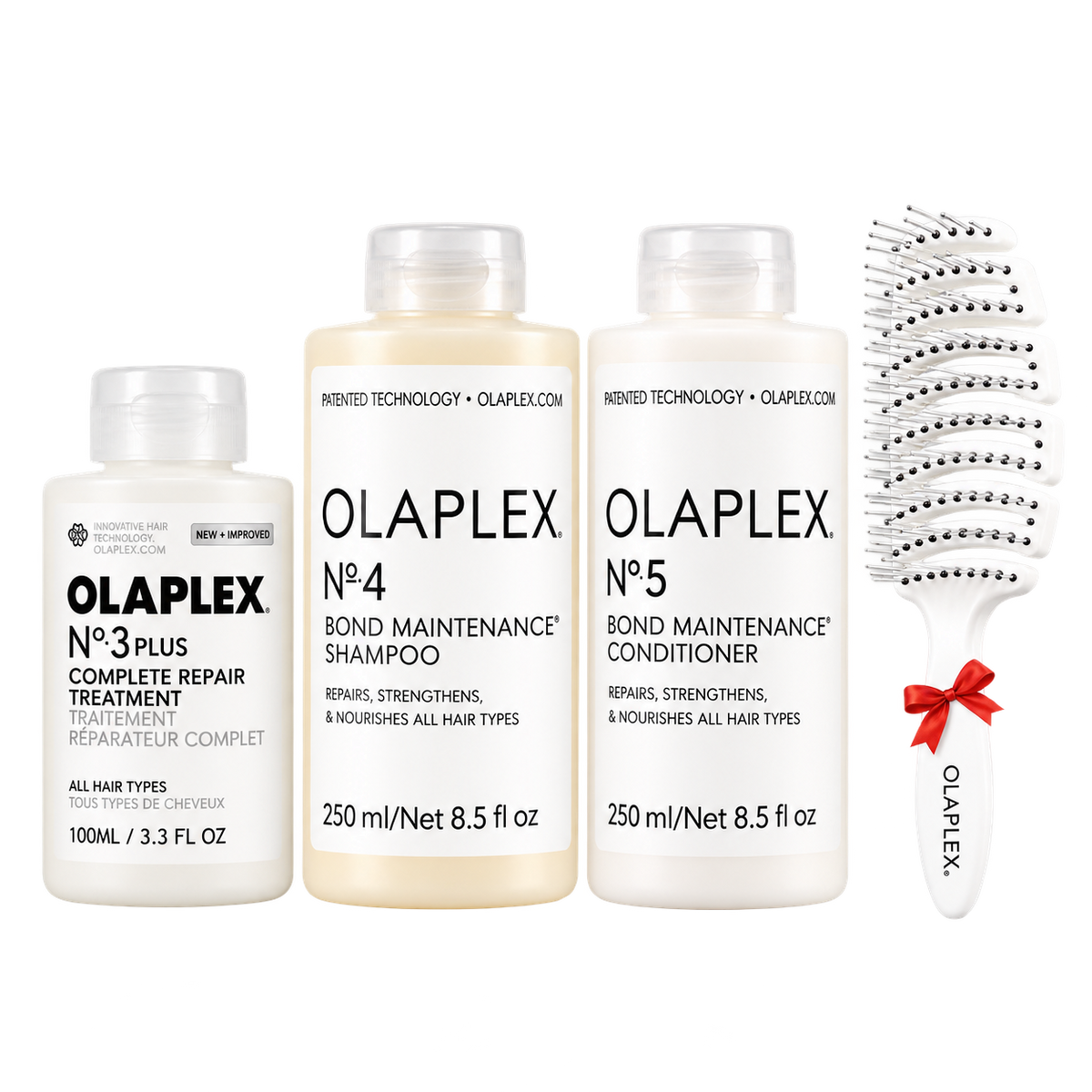 Olaplex No.3 Plus complete repair treatment bottle, all hair types, 100ml, salon-quality hair repair product for damaged hair