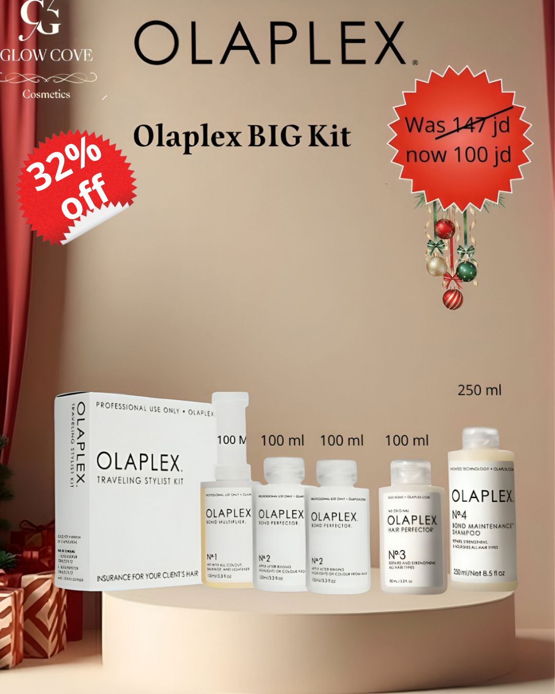 كت أولابلكس ترافيلنغ لمصفف الشعر مع علاج روابط االشعر