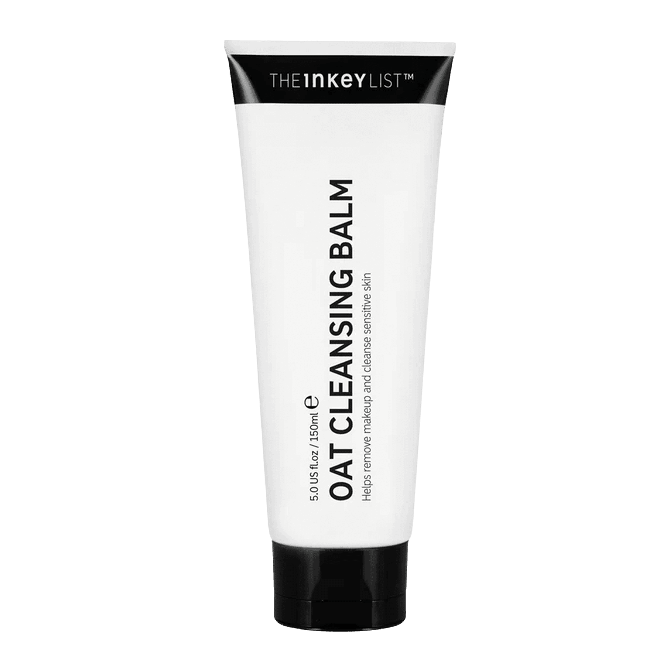 Inkey List Oat Cleansing Balm 150 ml for sensitive skin, gently removes makeup and impurities while nourishing with oat kernel oil and colloidal oatmeal.