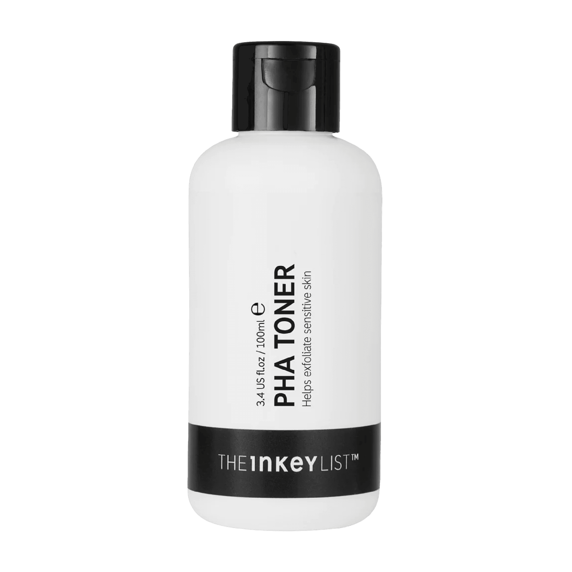 The Inkey List PHA Toner 100 ml gently exfoliates and hydrates sensitive skin. Ideal for all skin types, it improves dullness and uneven tone.