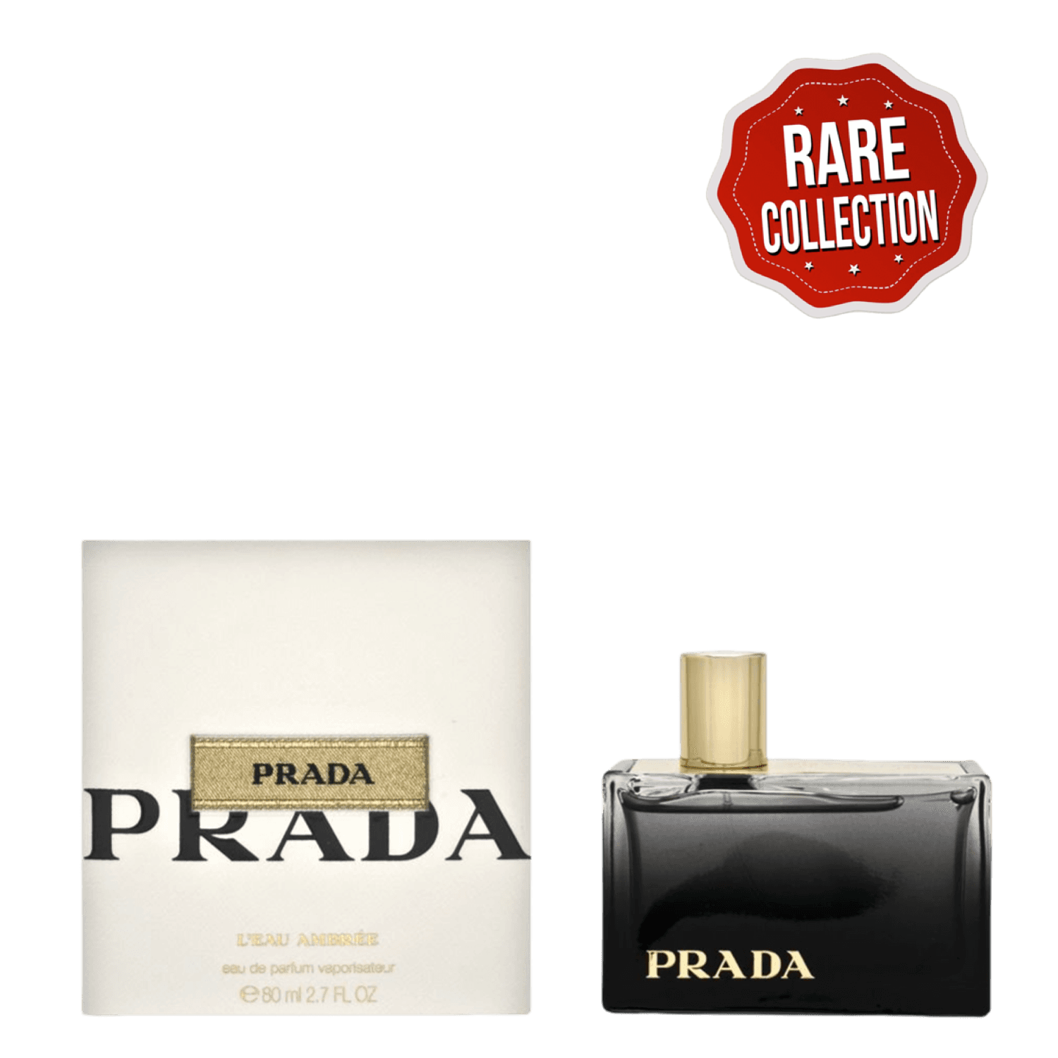 Prada L'eau Ambree 80ml - Discontinued Perfume for Women with box and bottle, part of rare collection in Health & Beauty fragrances.